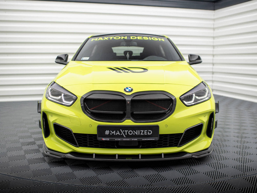 MAXTON DESIGN Carbon Fiber Front Splitter BMW 1 F40 M-Pack / M135i