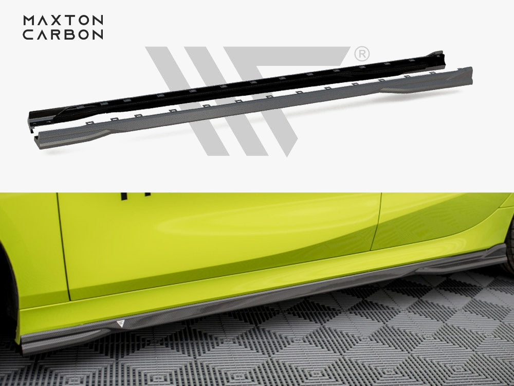 Carbon Fiber Side Skirts compatible with BMW 1 F40 M-Pack / M135i