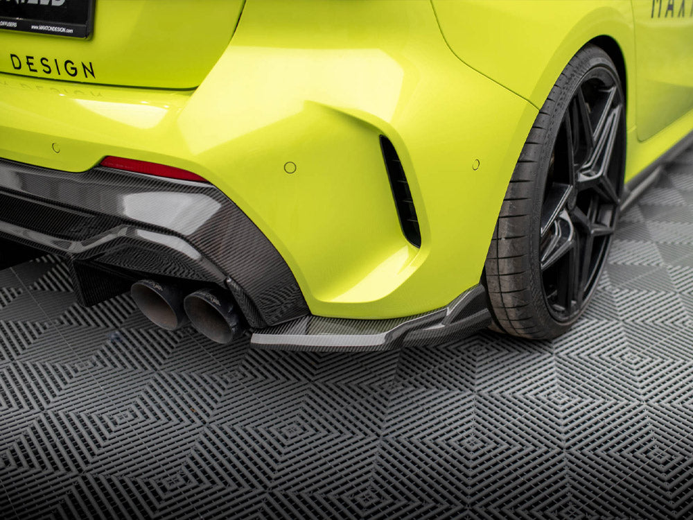 MAXTON DESIGN Carbon Fiber Rear Side Splitters BMW 1 F40 M-Pack / M135i