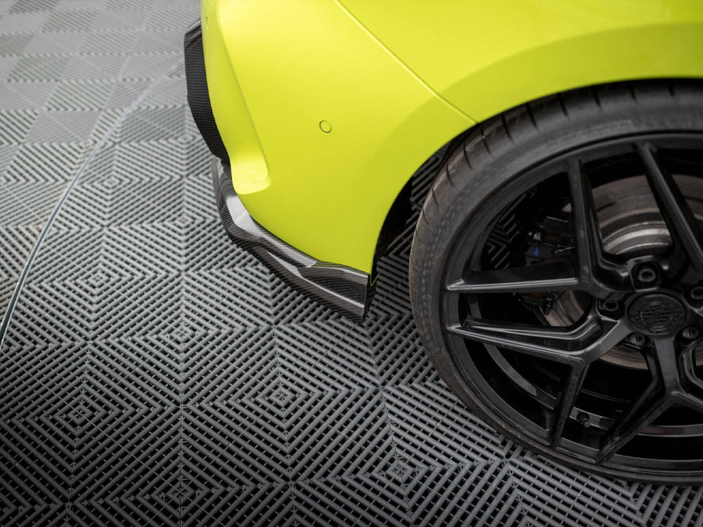 Carbon Fiber Rear Side Splitters compatible with BMW 1 F40 M-Pack / M135i