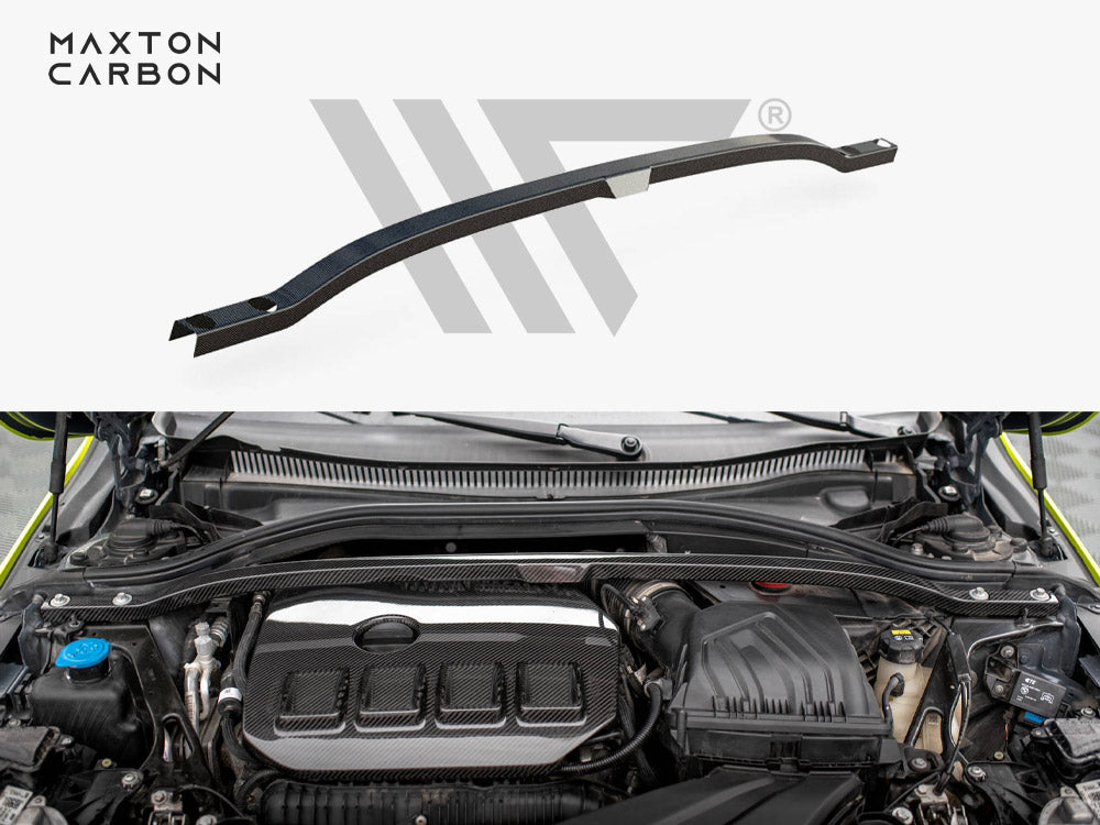 MAXTON DESIGN Carbon Fiber Strut Bar Cover BMW 1 F40 M135i