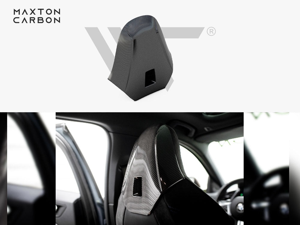 Carbon Fiber Headrests compatible with BMW 1 F40 M135i