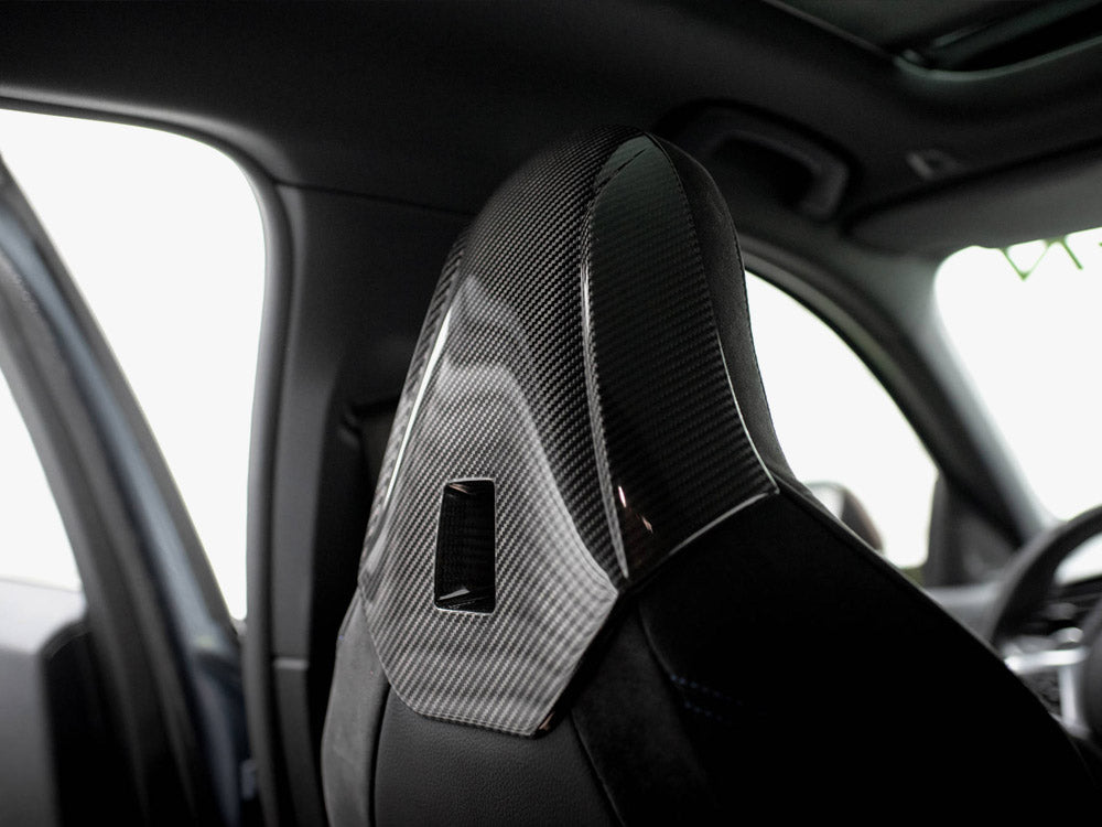 Carbon Fiber Headrests compatible with BMW 1 F40 M135i
