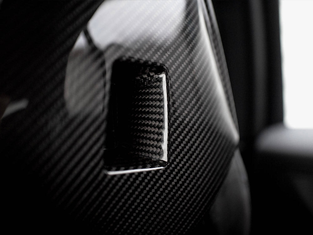 Carbon Fiber Headrests compatible with BMW 1 F40 M135i