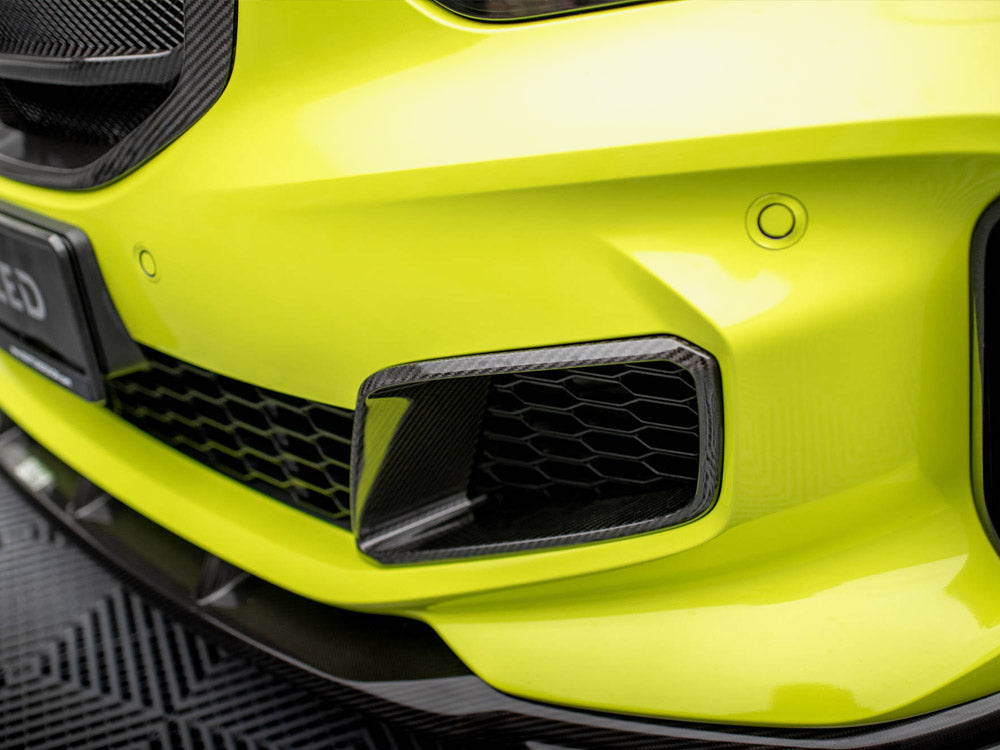 MAXTON DESIGN Carbon Fiber Front Bumper Side Vents BMW 1 F40 M-Pack / M135i