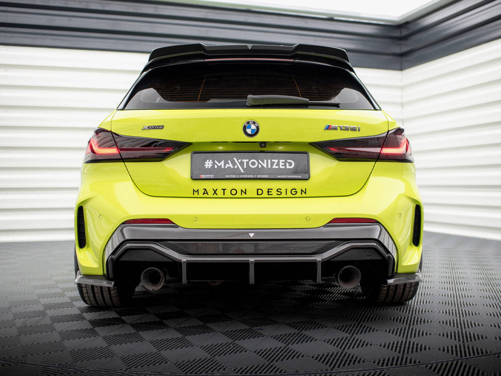 Carbon Fiber Rear Diffuser V.2 compatible with BMW 1 M-Pack / M135i / 128ti F40