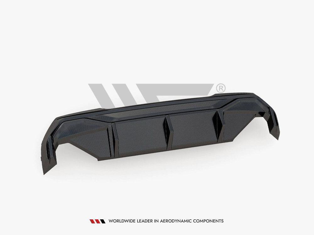 Carbon Fiber Rear Diffuser V.2 compatible with BMW 1 M-Pack / M135i / 128ti F40