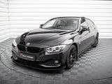 Street PRO Front Splitter + Flaps compatible with BMW 4 Gran Coupe F36