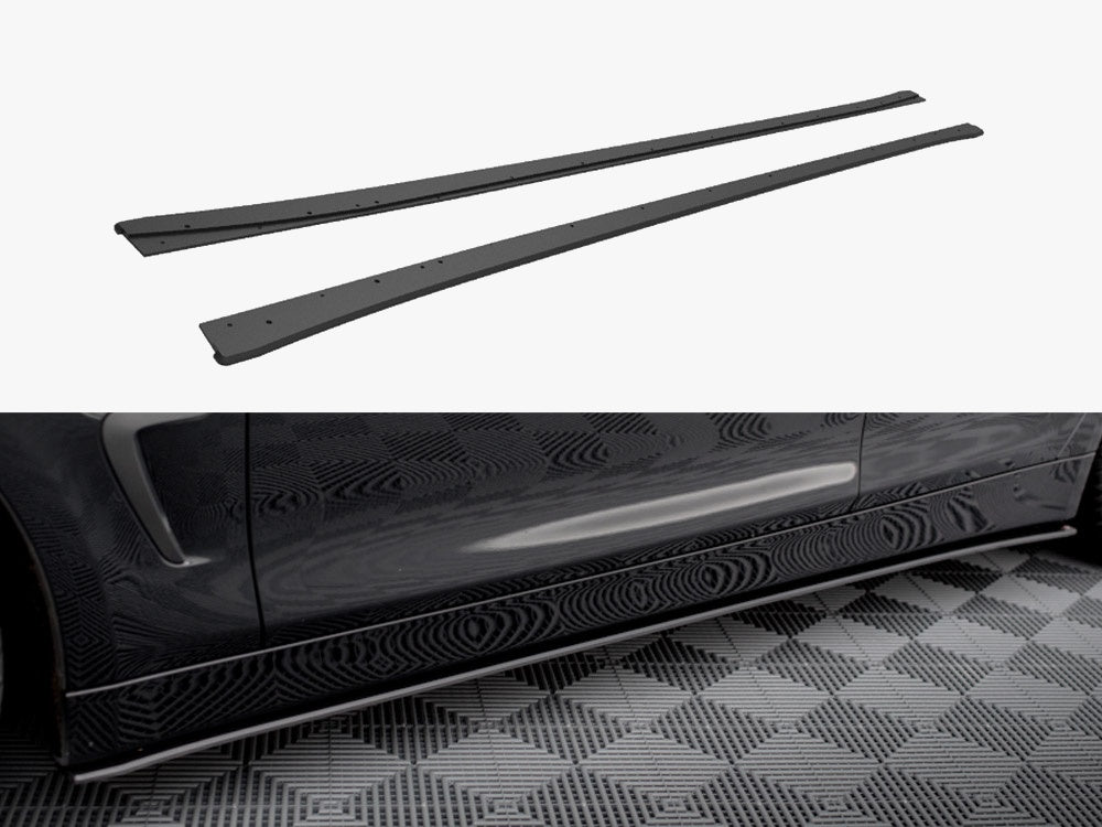 Street PRO Side Skirts Diffusers compatible with BMW 4 Gran Coupe F36