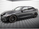 Street PRO Side Skirts Diffusers compatible with BMW 4 Gran Coupe F36