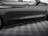 Street PRO Side Skirts Diffusers compatible with BMW 4 Gran Coupe F36
