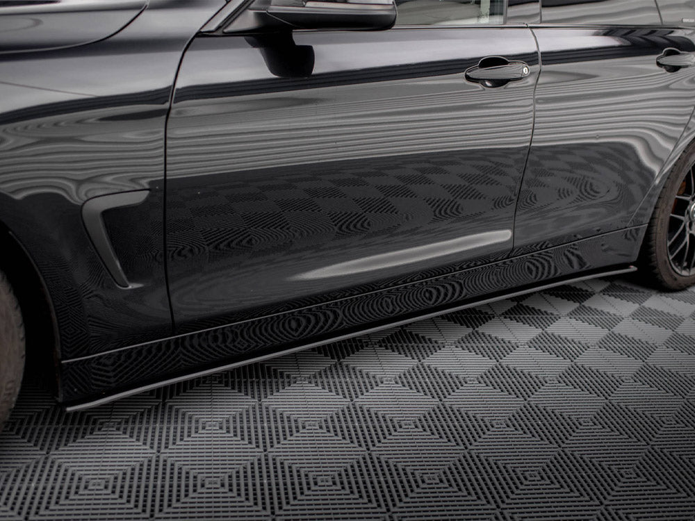Street PRO Side Skirts Diffusers compatible with BMW 4 Gran Coupe F36
