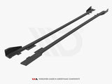 Street PRO Side Skirts Diffusers + Flaps compatible with BMW 4 Gran Coupe F36
