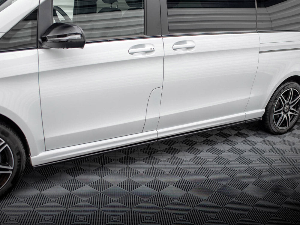 Side Skirt Diffusers V.1 compatible with Mercedes V-Class Extra Long AMG Line W447