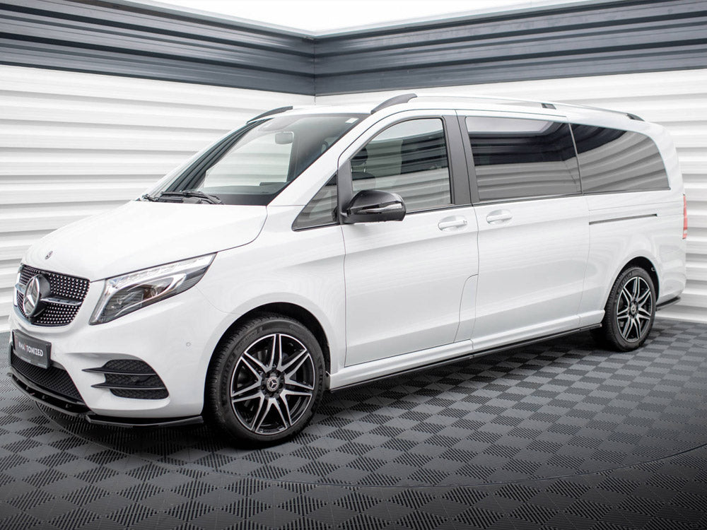 Side Skirt Diffusers V.1 compatible with Mercedes V-Class Extra Long AMG Line W447