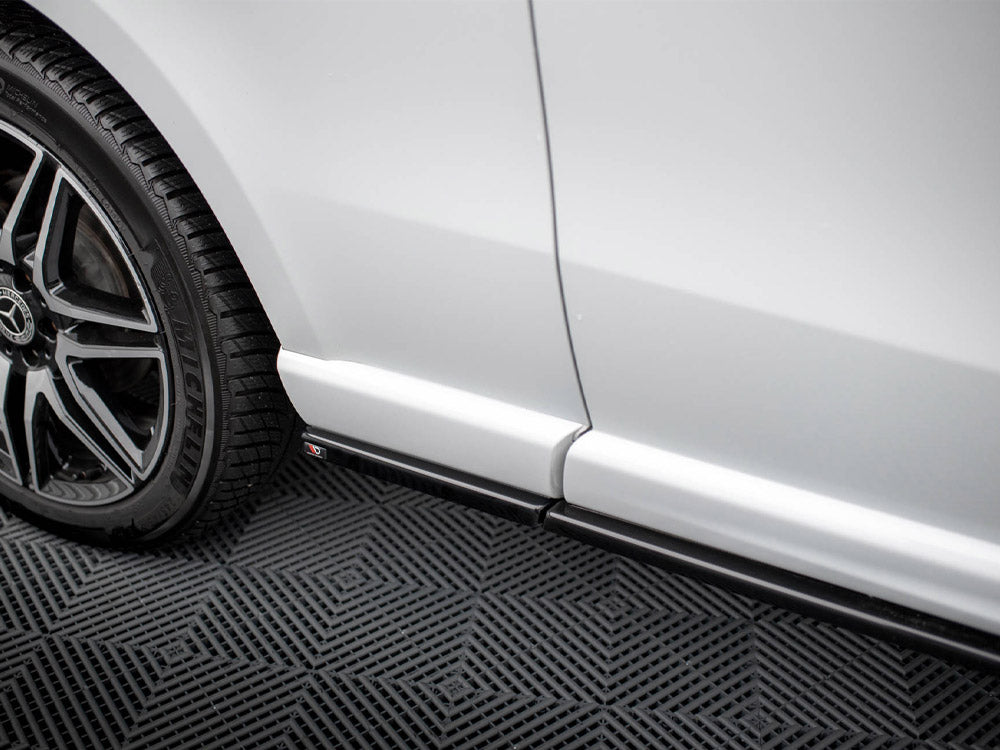 Side Skirt Diffusers V.1 compatible with Mercedes V-Class Extra Long AMG Line W447