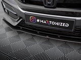 Street PRO Front Splitter Honda Civic Sport Mk 10