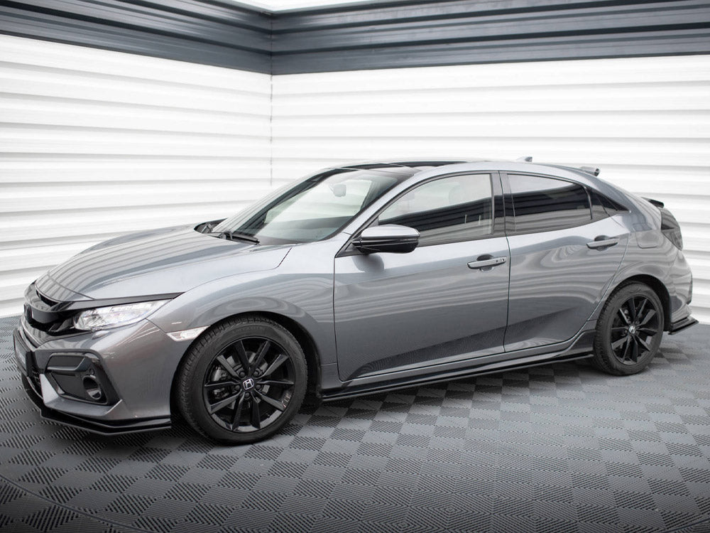 Street PRO Side Skirts Diffusers compatible with Honda Civic Sport Mk10