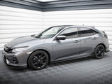 Street PRO Side Skirts Diffusers compatible with Honda Civic Sport Mk10