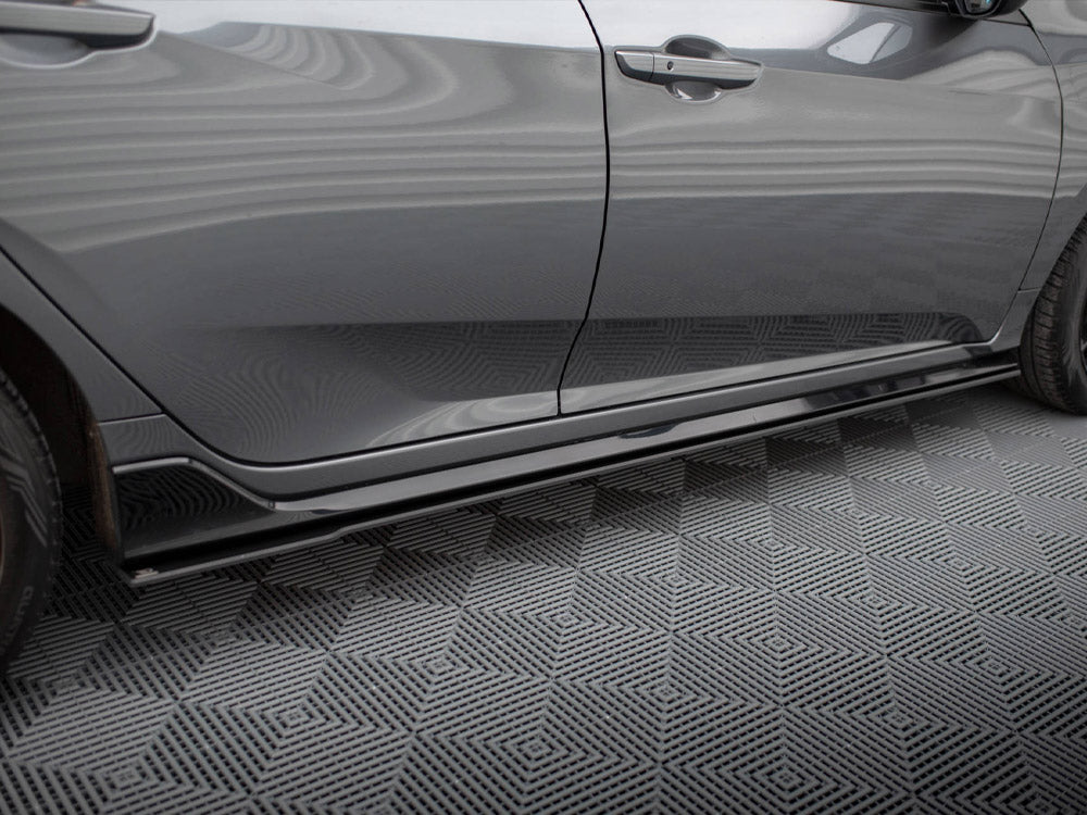 Street PRO Side Skirts Diffusers compatible with Honda Civic Sport Mk10