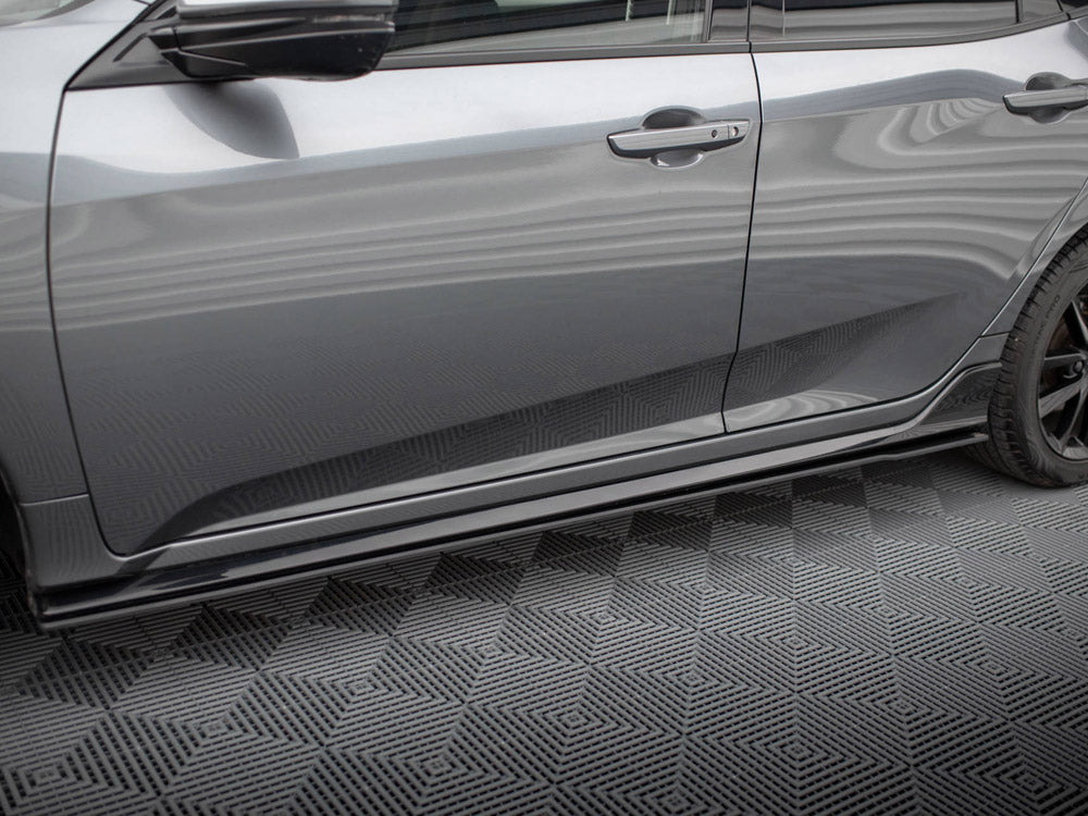 Street PRO Side Skirts Diffusers compatible with Honda Civic Sport Mk10