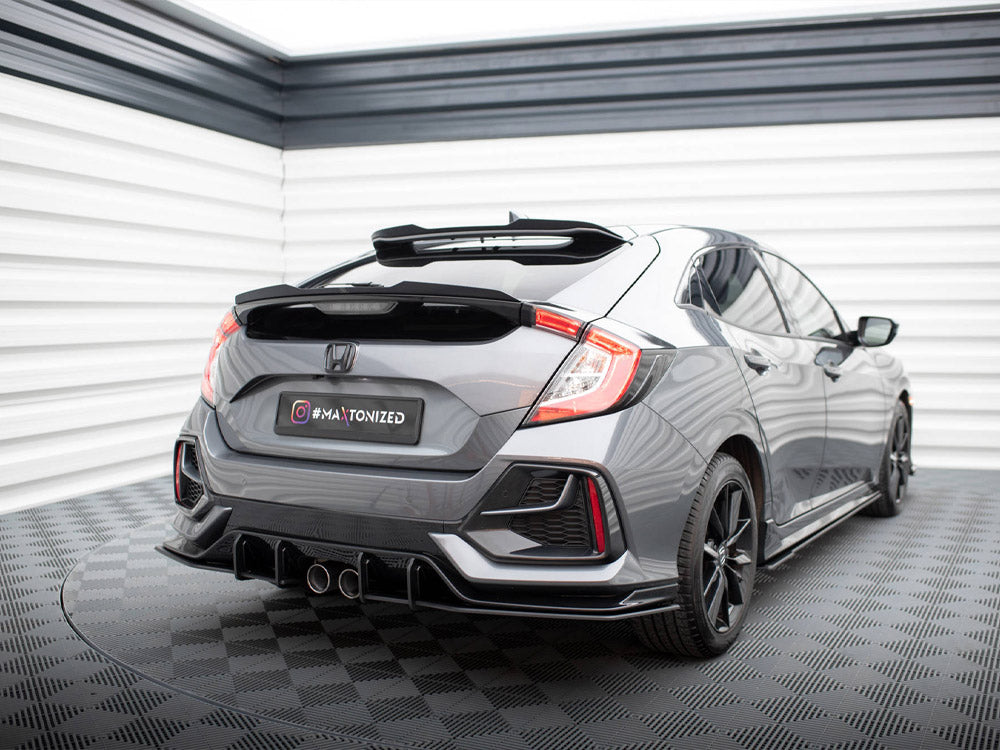 Street PRO Rear Side Splitters V.1 compatible with Honda Civic Sport Mk10 Facelift