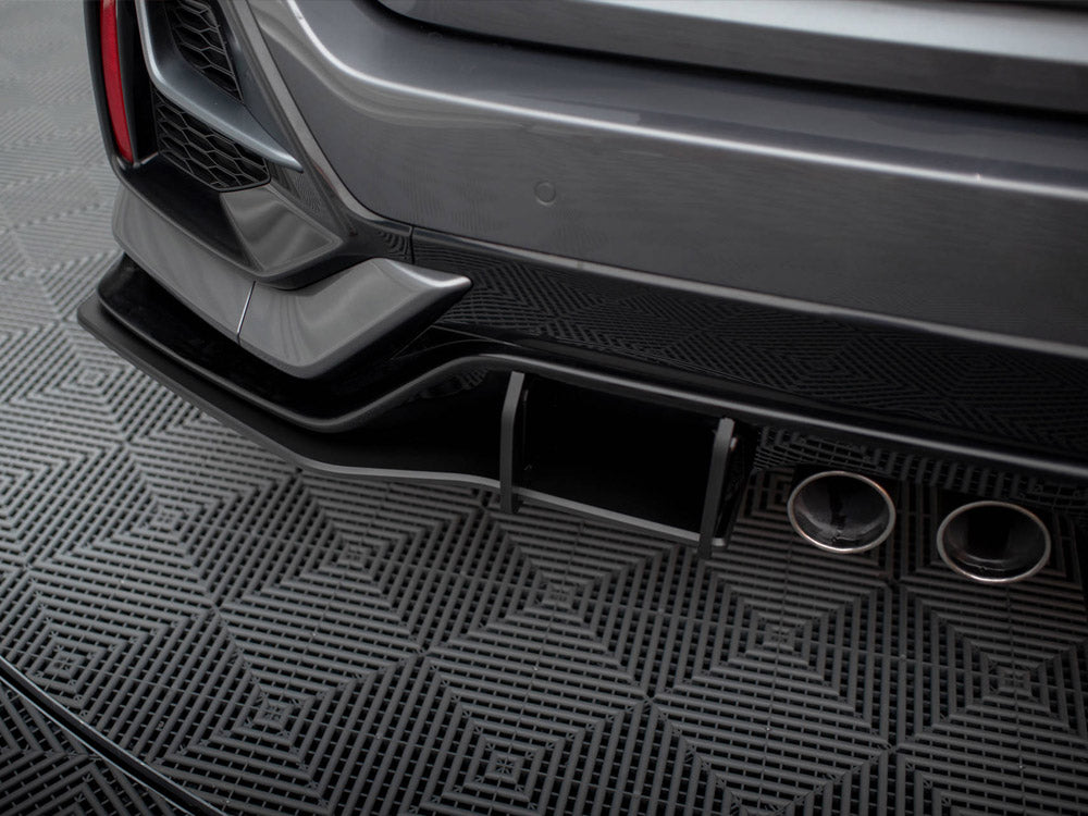 Street PRO Rear Side Splitters V.1 compatible with Honda Civic Sport Mk10 Facelift