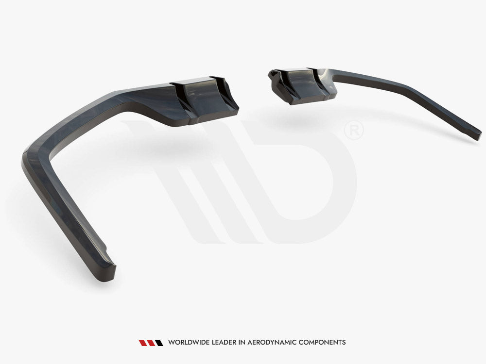 MAXTON DESIGN Central Rear Splitter (Vertical Bars) Honda Civic Sport Mk 10