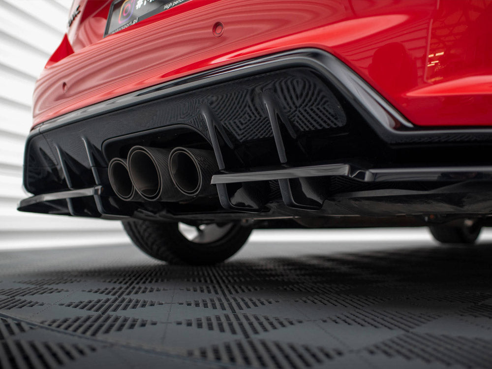 Rear Splitter (Vertical Bars) V.1 compatible with Honda Civic Type-R Mk11