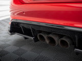 MAXTON DESIGN Central Rear Splitter (Vertical Bars) V.1 Honda Civic Type-R Mk 11
