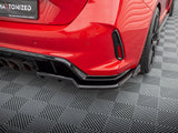 Rear Splitter (Vertical Bars) V.1 + Flaps compatible with Honda Civic Type-R Mk11