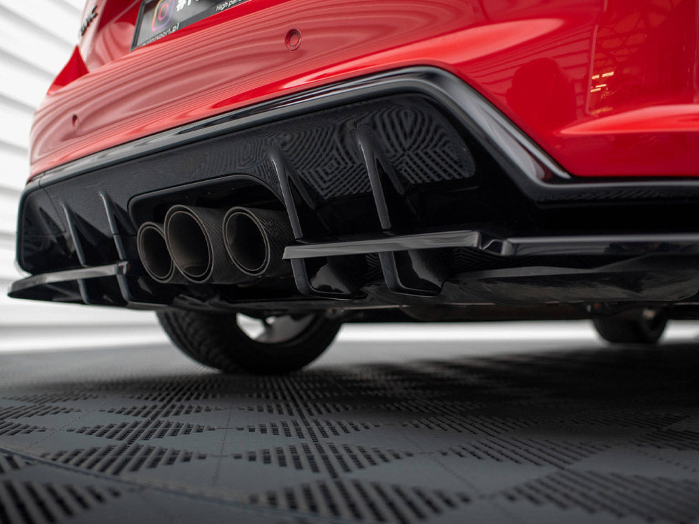 Rear Splitter (Vertical Bars) V.2 compatible with Honda Civic Type-R Mk11