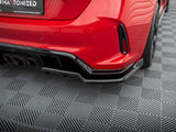 MAXTON DESIGN Central Rear Splitter (Vertical Bars) V.2 Honda Civic Type-R Mk 11