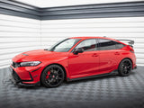 Side Skirts Diffusers V.1 + Flaps Honda Civic Type-R Mk 11