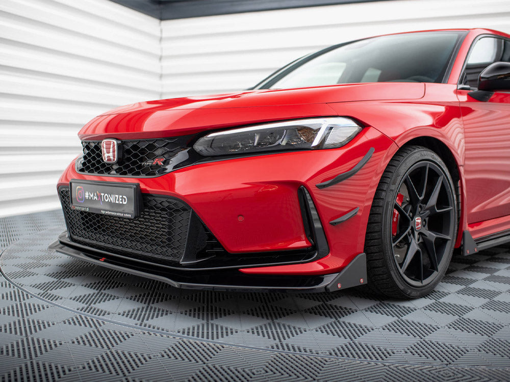 Front Splitter V.1 + Flaps compatible with Honda Civic Type-R Mk11