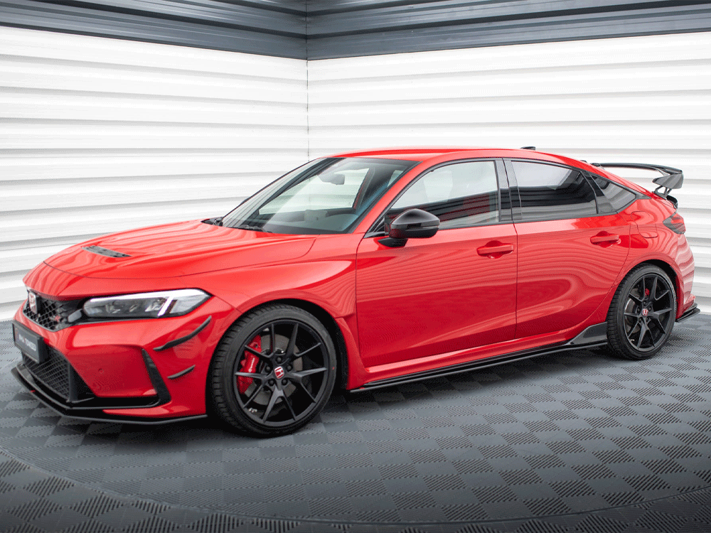 Street PRO Side Skirts Diffusers compatible with Honda Civic Type-R Mk11