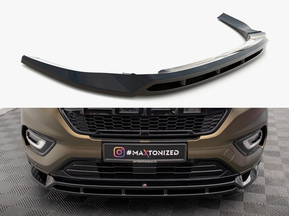 Front Splitter compatible with Ford Tourneo Custom Mk1 Facelift