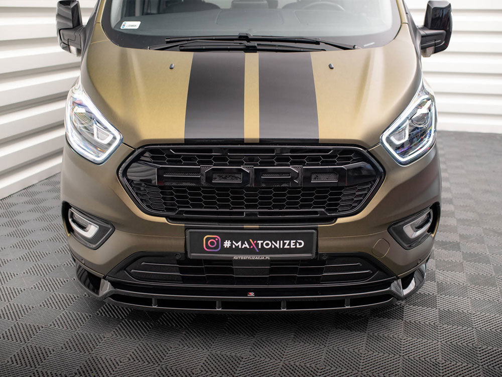 Front Splitter compatible with Ford Tourneo Custom Mk1 Facelift