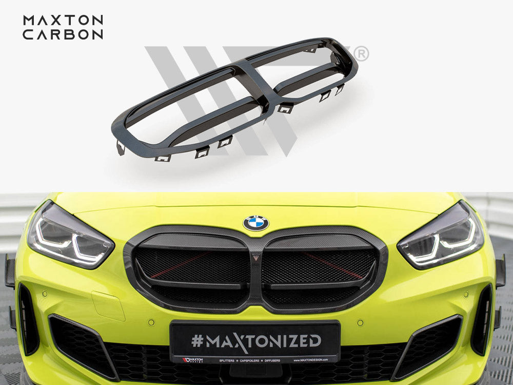 MAXTON DESIGN Carbon Fiber Front Grill BMW 1 F40 M-Pack / M135i