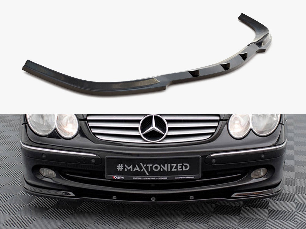 Front Splitter V.1 compatible with Mercedes CLK W 209 For Standard Version