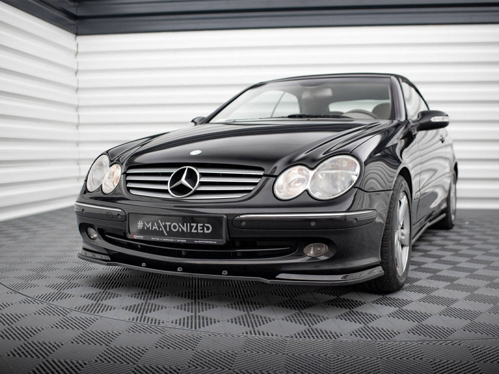 Front Splitter V.1 compatible with Mercedes CLK W 209 For Standard Version