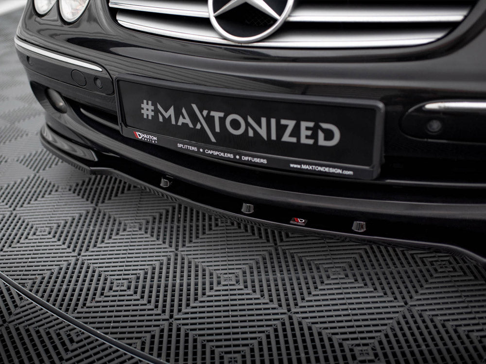 Front Splitter V.1 compatible with Mercedes CLK W 209 For Standard Version