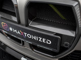 MAXTON DESIGN Carbon Fiber Front Grill + License Plate Holder Base BMW M4 G82 / M3 G80