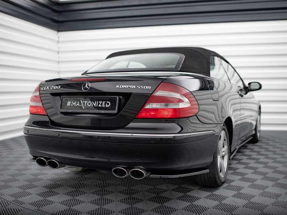 Rear Side Splitters V.1 compatible with Mercedes CLK W209