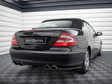 Rear Side Splitters V.1 compatible with Mercedes CLK W209