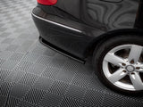 Rear Side Splitters V.2 Mercedes CLK W209