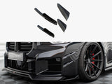 Front Bumper Wings (Canards) compatible with BMW M2 G87
