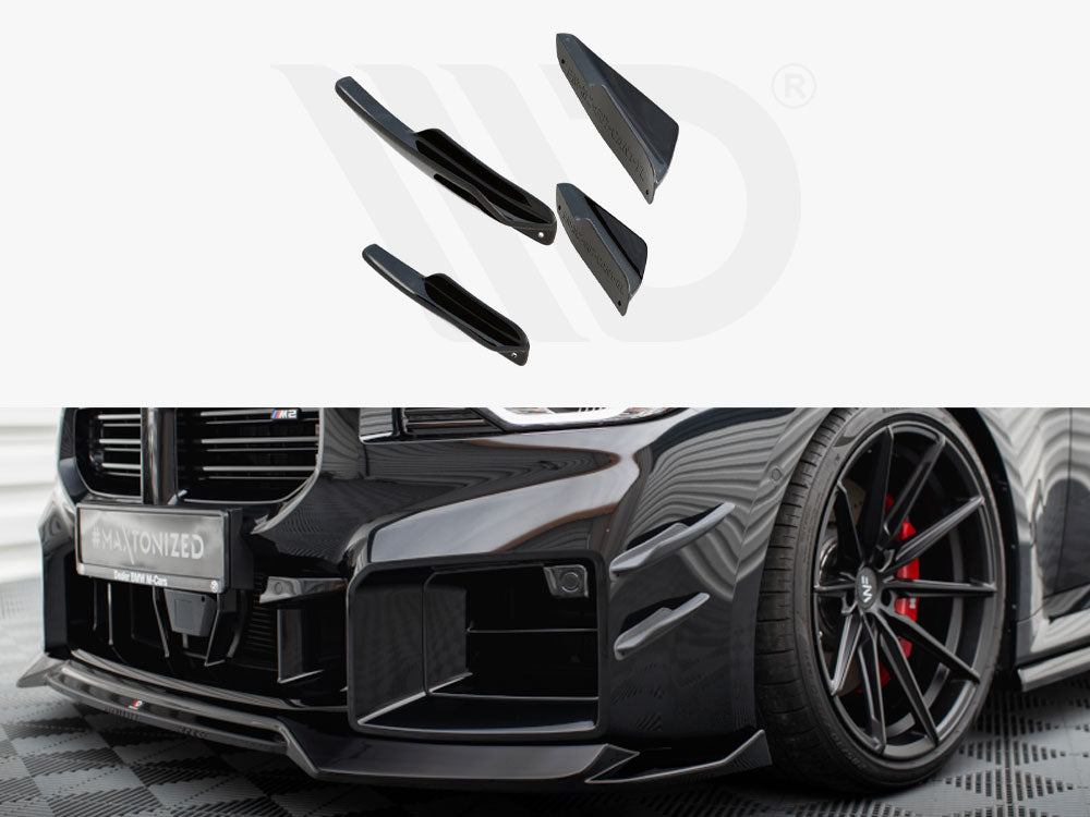 MAXTON DESIGN Front Bumper Wings (Canards) BMW M2 G87