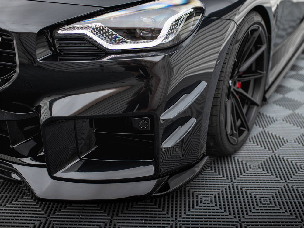 Front Bumper Wings (Canards) compatible with BMW M2 G87