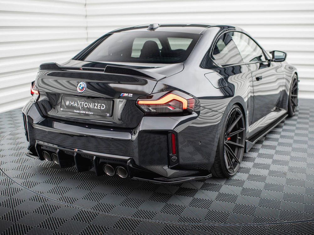 Rear Side Splitters V.3 (For Rear Valance V.1) compatible with BMW M2 G87